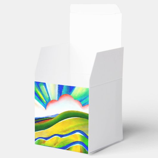 レインボー日が差すこと風景 フェイバーボックス (オープン)