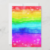 レインボー日付の保存 セーブザデート (裏面)