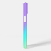 レインボー春パステルズイングラデーショストライプン Case-Mate iPhoneケース (裏面 / 右)