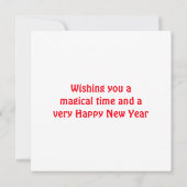 レインボー最高のママエバーメリークリスマスホリデー カード (裏面)