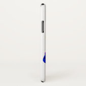 レインボー水彩ペイントスプラッターゼブラグラフィック Case-Mate iPhoneケース (裏面/右)