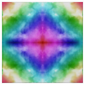 レインボー水彩画 ファブリック (見本)