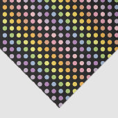 レインボー水玉模様パターン 薄葉紙 (詳細)