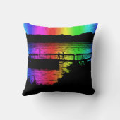 レインボー波止場人 クッション (裏面)