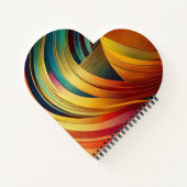 レインボー波 ノートブック (裏面)