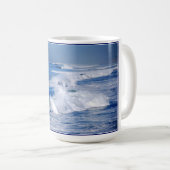 レインボー海波マグカップ コーヒーマグカップ (正面右)
