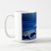 レインボー海波マグカップ コーヒーマグカップ (左)