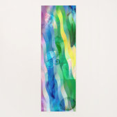 レインボー海 ヨガマット (裏面)