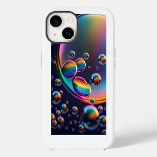 レインボー液滴ケースメイトiPhoneケース iPhone 14ケース