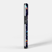 レインボー液滴ケースメイトiPhoneケース iPhoneケース (右側面)