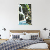レインボー滝の表示2 キャンバスプリント (インサイチュ (寝室))