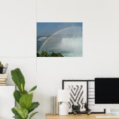 レインボー滝 ポスター (ホームオフィス)