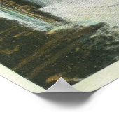 レインボー滝# 2 ポスター (角)