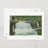 レインボー滝# 2 ポストカード (正面/裏面)