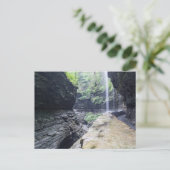 レインボー滝, Watkins Glen, NY ポストカード (スタンド正面)