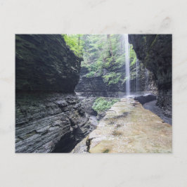 レインボー滝, Watkins Glen, NY ポストカード