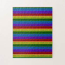 レインボー異教の星形五角形 ジグソーパズル