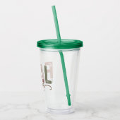 レインボー秋ビベス アクリルタンブラー (左)