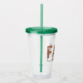 レインボー秋ビベス アクリルタンブラー (右)