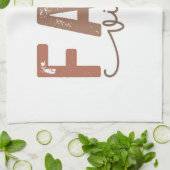 レインボー秋ビベス キッチンタオル (折り畳み)