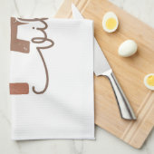 レインボー秋ビベス キッチンタオル (四つ折り)