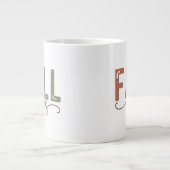 レインボー秋ビベス ジャンボコーヒーマグカップ (正面)