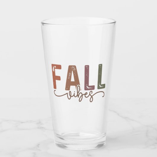 レインボー秋ビベス タンブラーグラス (正面)