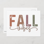 レインボー秋ビベス ポストカード (正面/裏面)