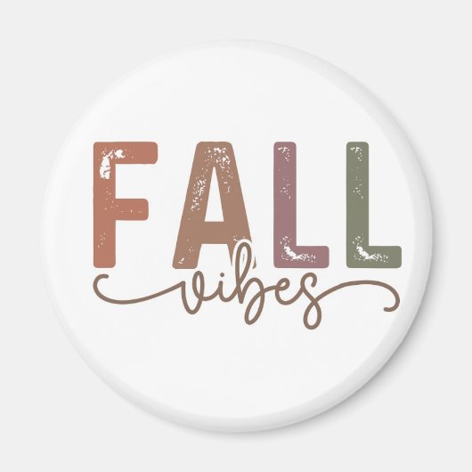 レインボー秋ビベス マグネット (正面)