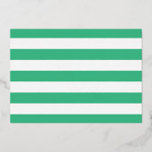 レインボー紙吹雪と金ゴールドレタリング誕生日パーティー 箔招待状 (裏面)