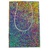レインボー紙吹雪 ミディアムペーパーバッグ (正面)