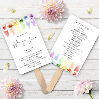 レインボー結婚のファン計画 ハンドファン