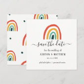 レインボー結婚ズカード (正面/裏面)