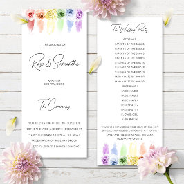 レインボー結婚式 プログラムゲイレズ結婚ビアンズ