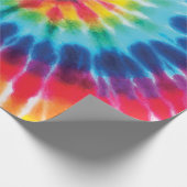 レインボー絞り染めカスタムカラー ラッピングペーパー (角)