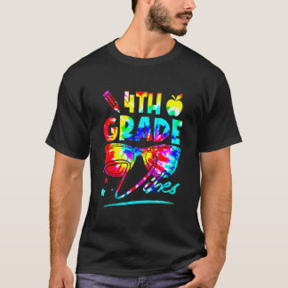 レインボー絞り染めグラス4級バイブバックSc Tシャツ