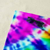 レインボー絞り染めビーチタオル ビーチタオル (インサイチュ)