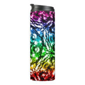 レインボー絞り染めマンダラスター タンブラー (回転右)