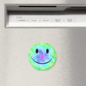 レインボー絞り染め顔磁石 マグネット (インサイチュ (食洗機))