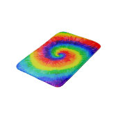 レインボー絞り染料アルコールインク バスマット (アングル)