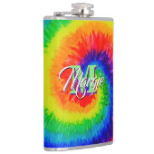 レインボー絞り染料アルコールインク フラスク (右)