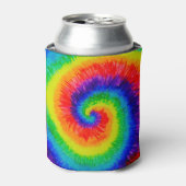 レインボー絞り染料アルコールインク 缶クーラー (缶正面)