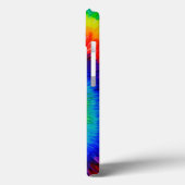 レインボー絞り染料アルコールインク Case-Mate iPhoneケース (裏面 / 左)