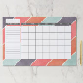 レインボー絵を描ストライプズ月型クラネダル ペーパーパッド (インサイチュ)