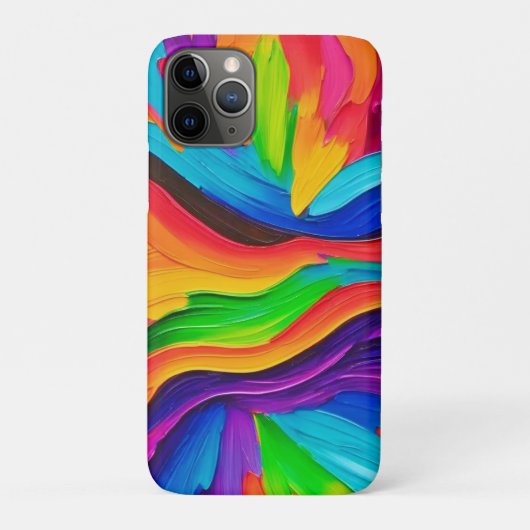 レインボー絵を描スワール Case-Mate iPhoneケース (裏)