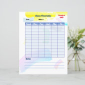 レインボー絵を描ス・クラスの時刻表 (スタンド正面)