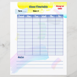 レインボー絵を描ス・クラスの時刻表