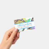 レインボー絵を描ス・ストローク会社IDバッジ バッジ (手持ち)