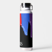 レインボー絵を描ドリップ ウォーターボトル (背面)