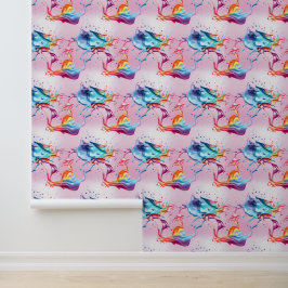 レインボー絵を描プラン 壁紙